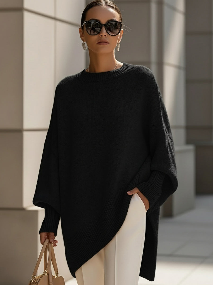 Alina - Pull Tricot Minimal Luxe