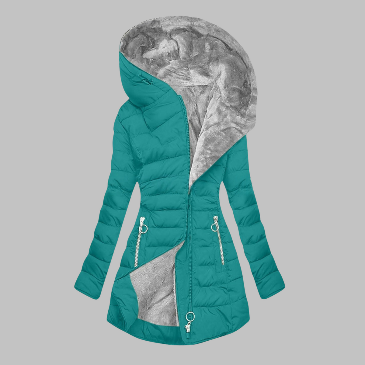 YENGE™ - Veste à capuche à manches longues ajustée décontractée