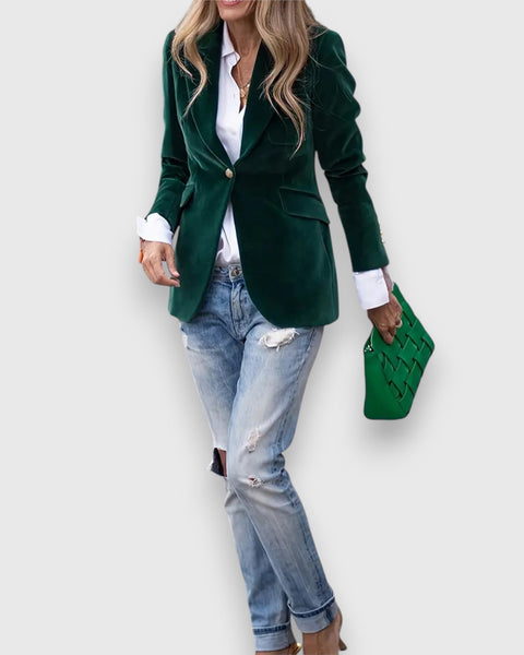 Abbie | Blazer Élégant à Un Bouton