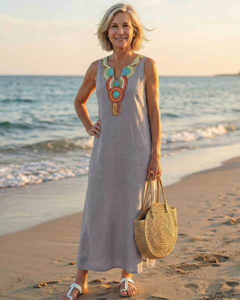 Arielle | Airy Flow Midi Dress
