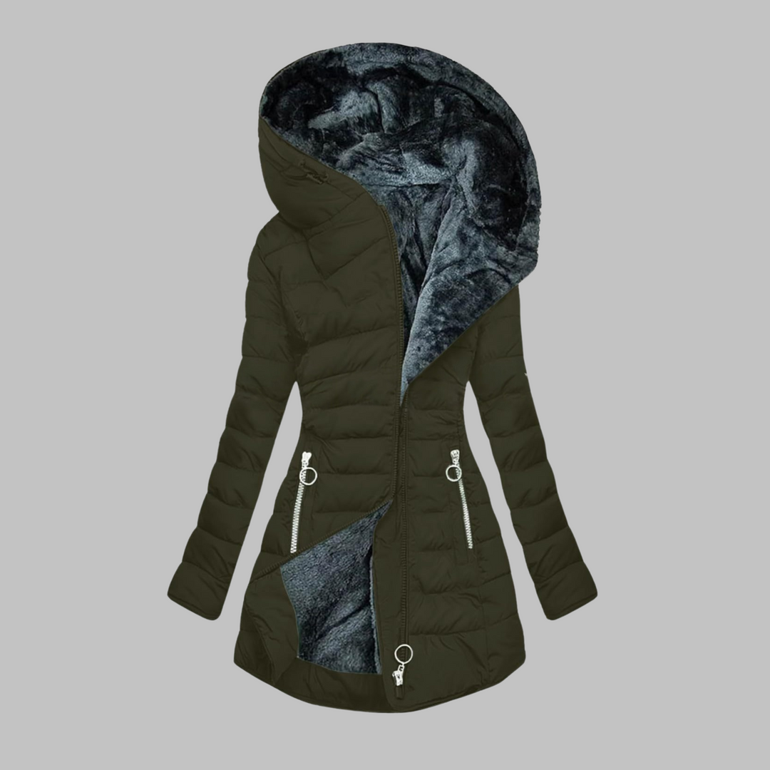 YENGE™ - Veste à capuche à manches longues ajustée décontractée