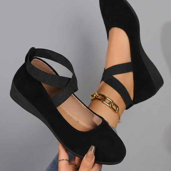 Calerinne | Closed Wedge Ballerina Shoes