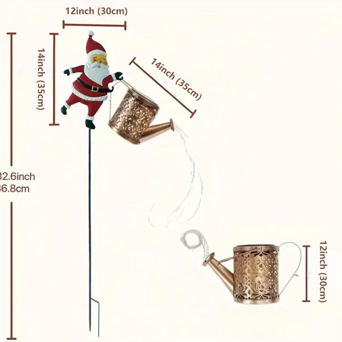 Santa EverGlow | Solar Watering Can