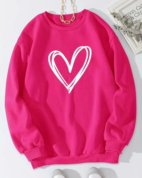 Livia |  Soft Knit Heart Sweater - Feel good. Look lovely.