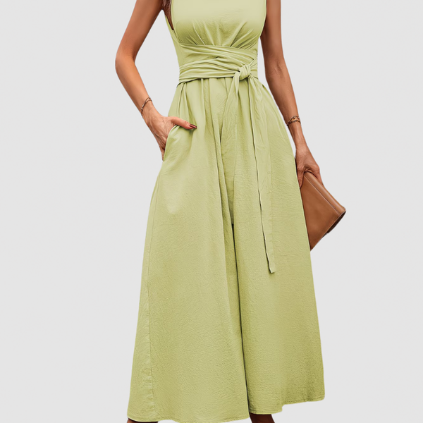 Clara | Elegant Sleeveless Maxi Dress