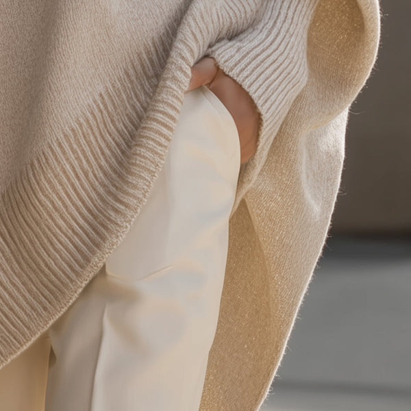 Alina - Pull Tricot Minimal Luxe