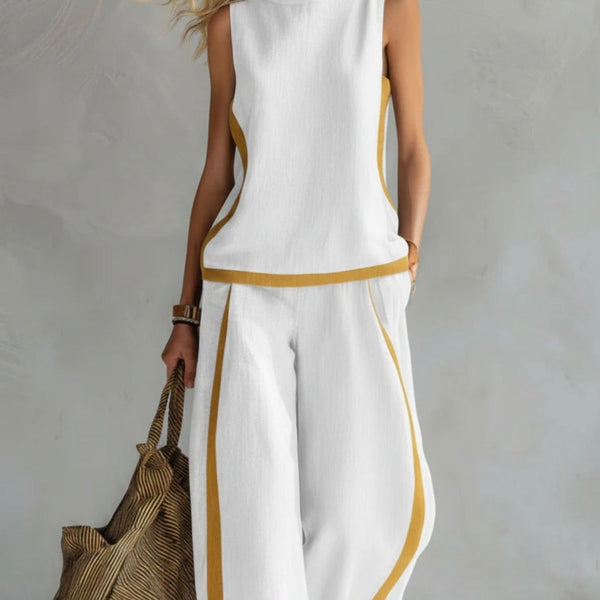 ESSENTIAL - Leila | Elegant Cotton and Linen Set