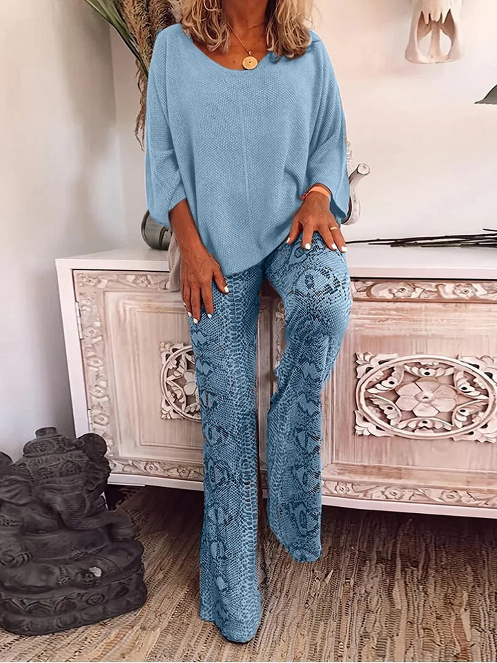 Annie | Ensemble en Tricot Boho Deux Pièces