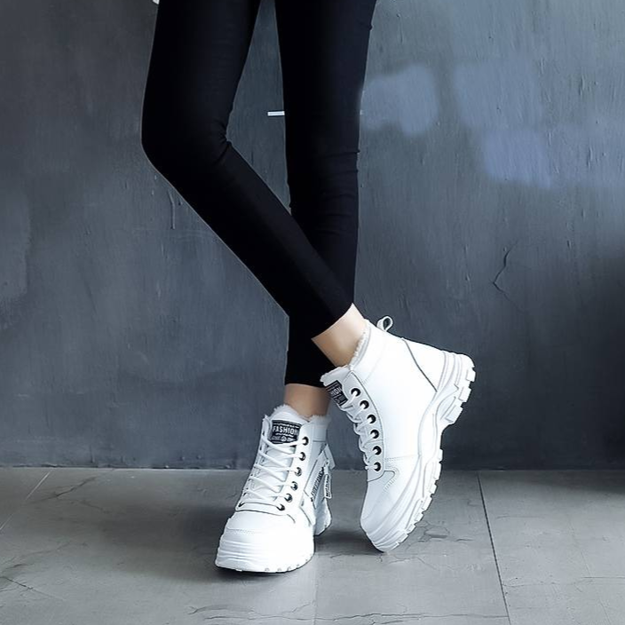 ASTRA™ | Bottes d'Hiver Douillettes avec Doublure en Fourrure