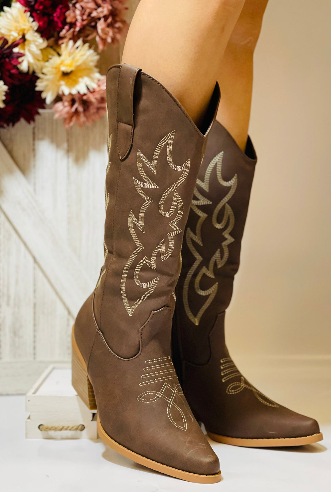 Bottes Western à Tige Haute Sienna Ridge™