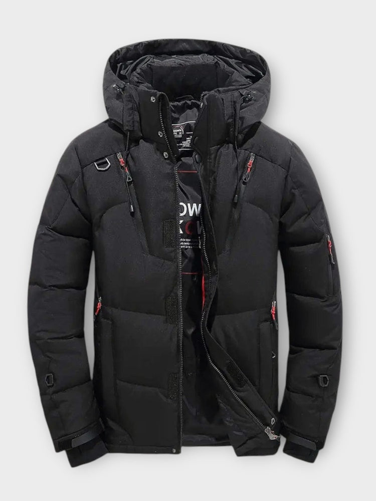 ATLAS | VESTE D'HIVER SOLIDE POUR HOMME