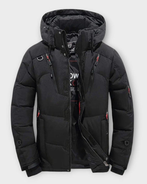 ATLAS | VESTE D'HIVER SOLIDE POUR HOMME
