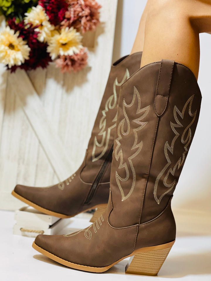 Bottes Western à Tige Haute Sienna Ridge™