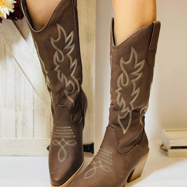 Bottes Western à Tige Haute Sienna Ridge™