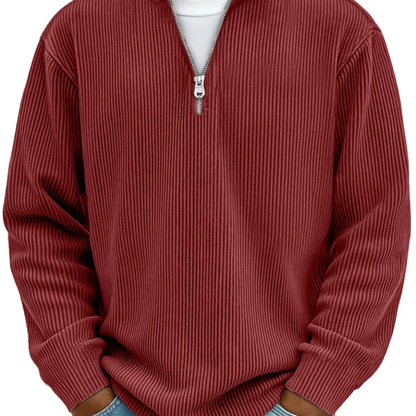 VALENCE | PULL ZIPPÉ CHALEUR LÉGÈRE POUR HOMMES
