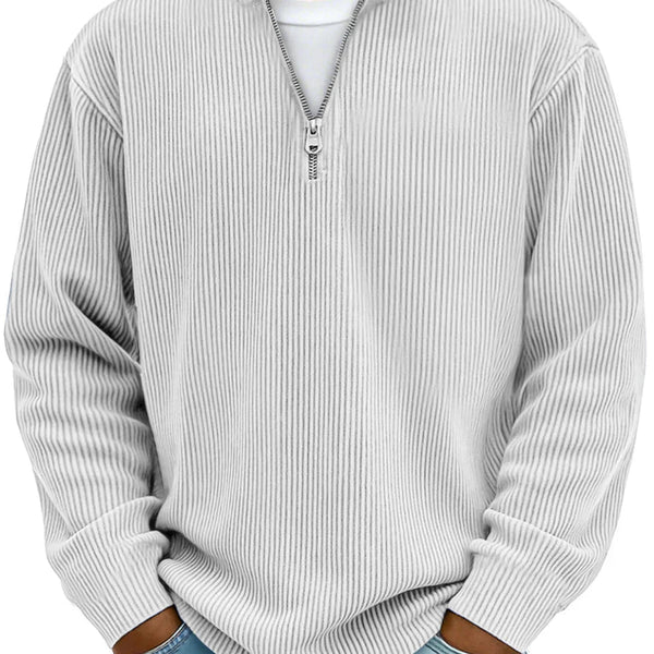 VALENCE | PULL ZIPPÉ CHALEUR LÉGÈRE POUR HOMMES