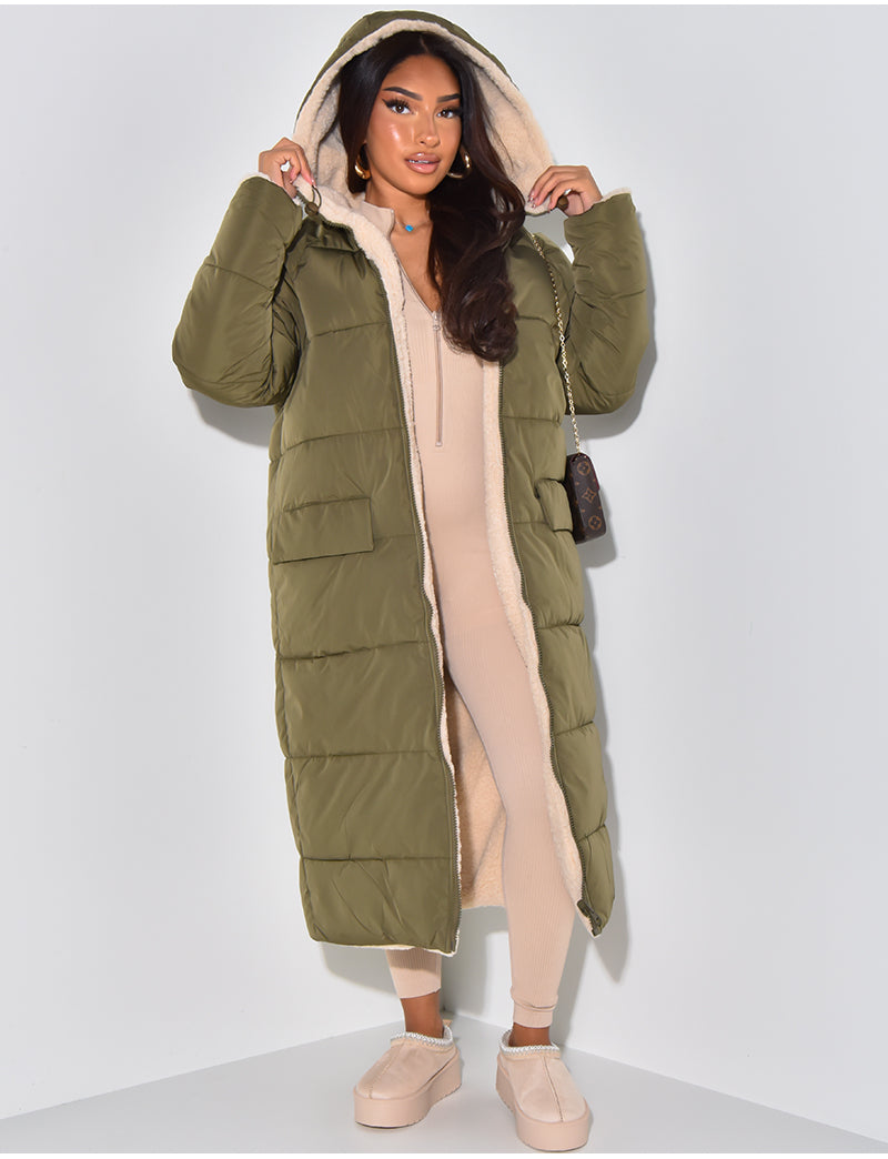 REVINA™ - Veste Longue Réversible