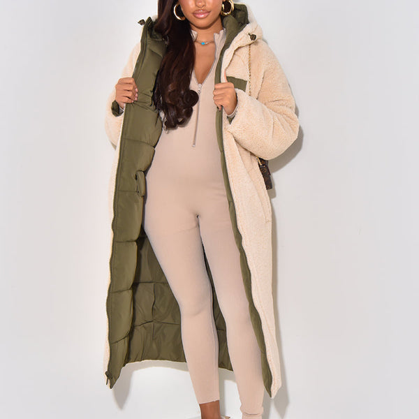 REVINA™ - Veste Longue Réversible