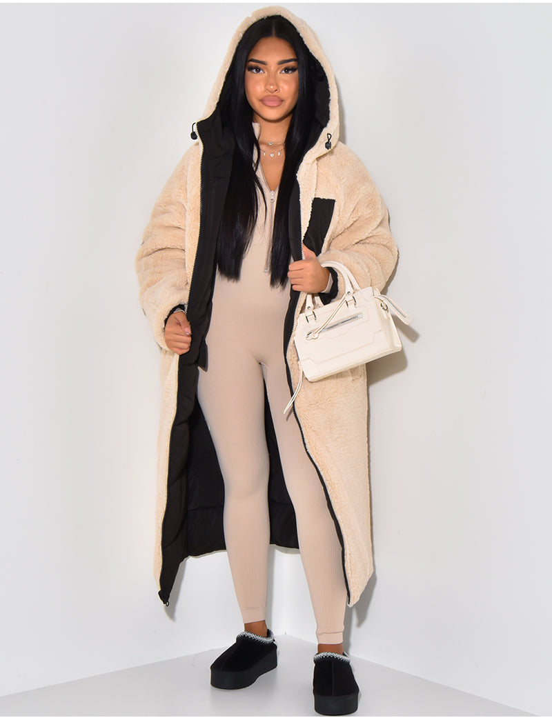 REVINA™ - Veste Longue Réversible