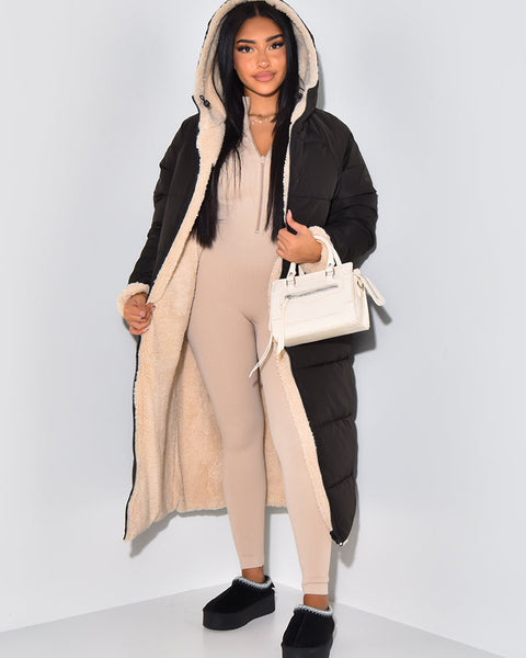 REVINA™ - Veste Longue Réversible