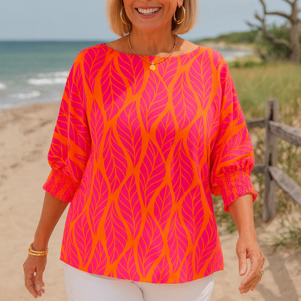 Elandra| FlatterFit Blouse – Confidence, Comfort & Coverage