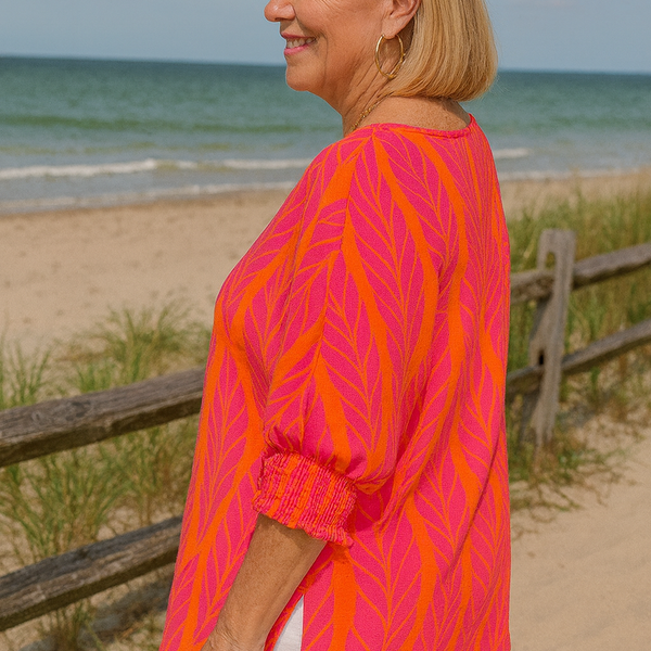 Elandra| FlatterFit Blouse – Confidence, Comfort & Coverage