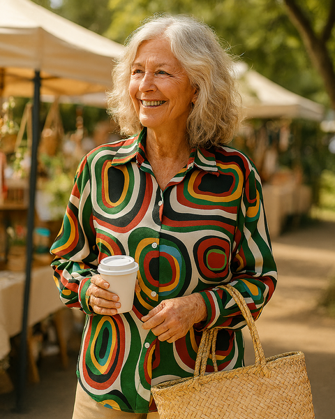 Carys | Artful Ease Blouse