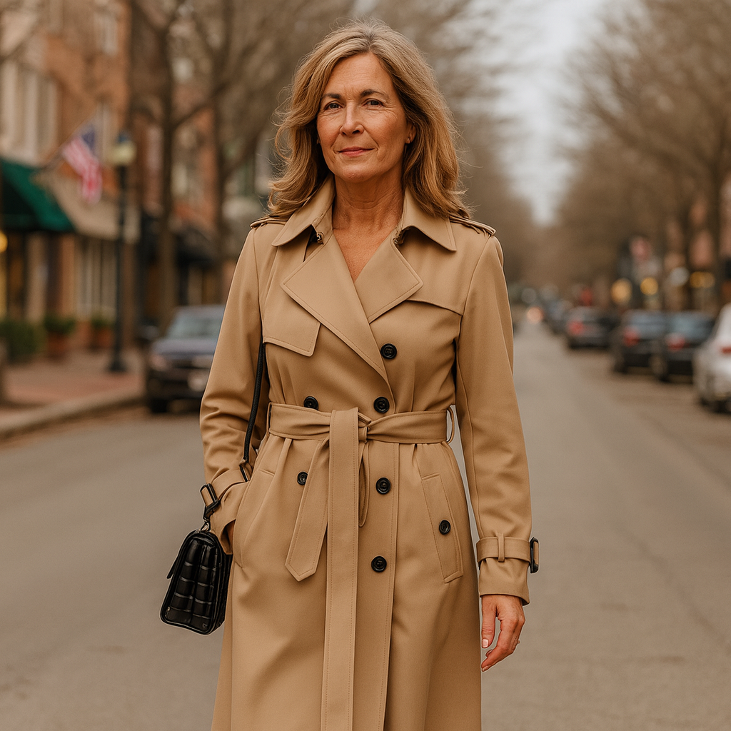 Jade | Manteau Trench Chique