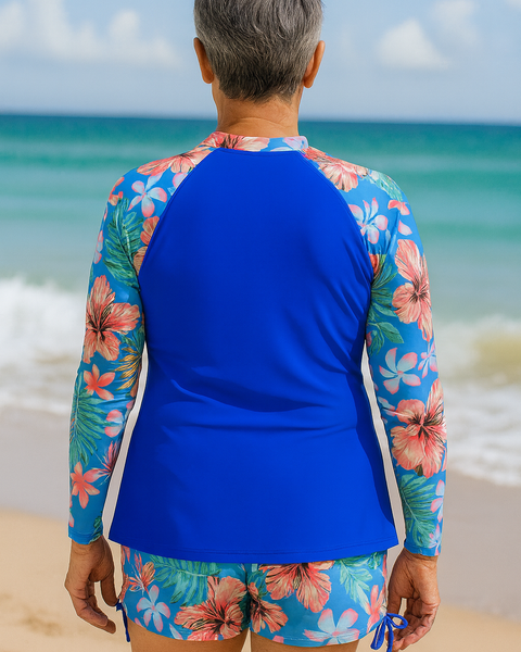 SereniSea Swimwear | UV Protection Rash Set – Sun-Safe Elegance, All-Day Ease