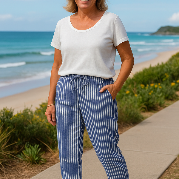 Thea | Comfort Linen Pants - Cool & Comfortable
