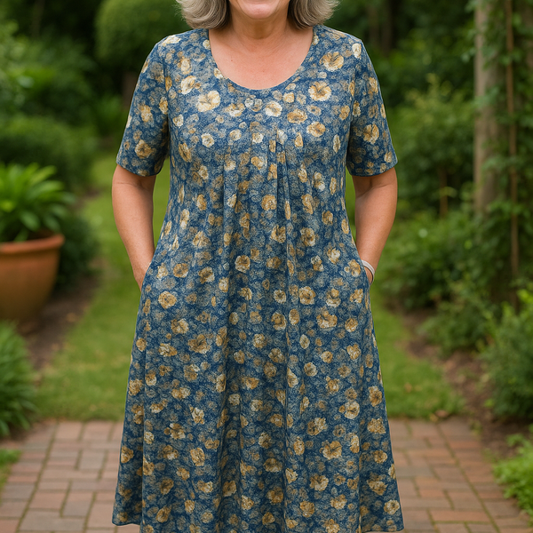 Ivryrose | Dress - Elegant Flow –Tummy-friendly design