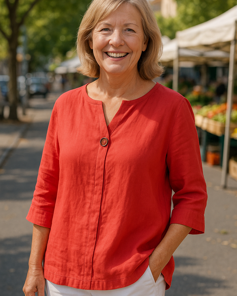 Simone | Blouse - Light. Flattering. Made for real women (S-5XL)