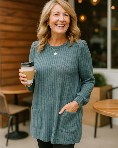 Thalia | Soft Confidence Pocket Tunic