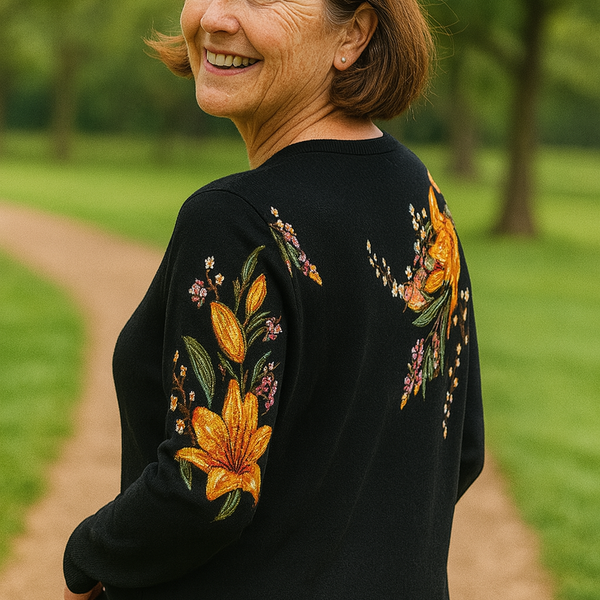 Iris | Graceful Knit Jumper
