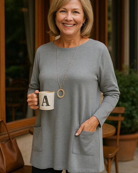 Isola | Everyday Tunic – Effortless Elegance with Practical Pockets