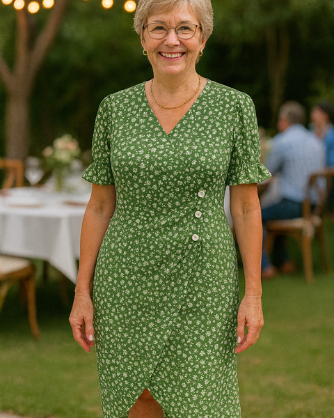 Marinda | Breeze Midi Dress – Flattering Fit, All-Day Comfort
