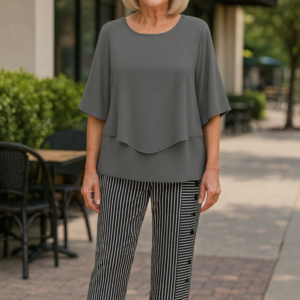 Rosalind (New Season Shades) | Sophisticated Two-Piece Set – Effortless Style, Lasting Comfort