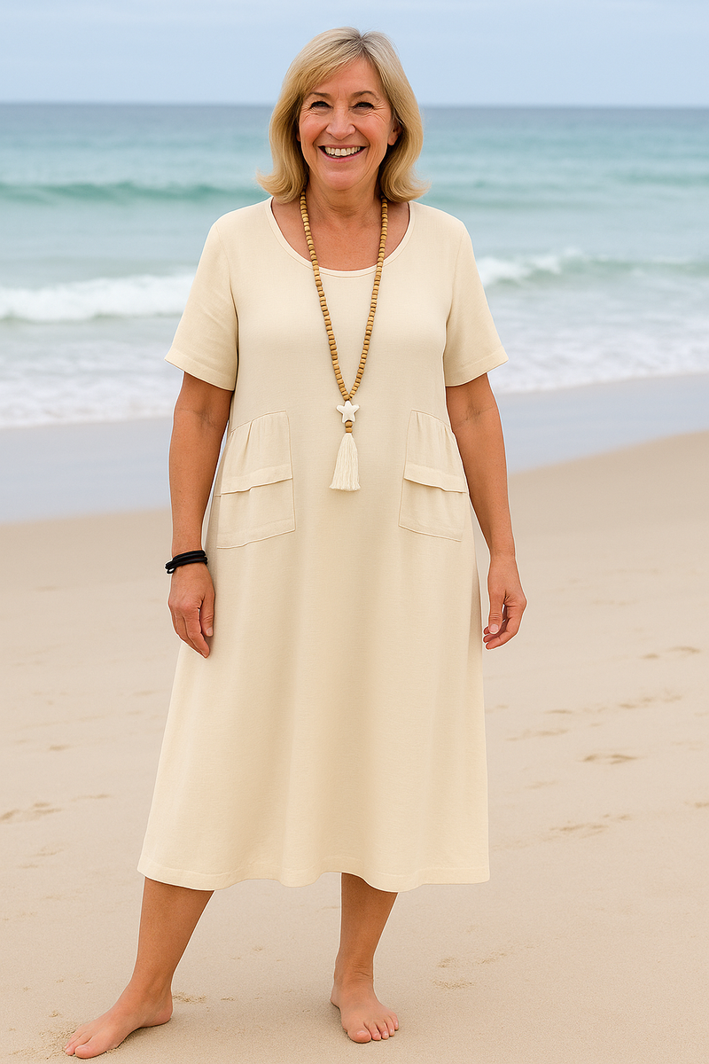 Leah | Effortless Confidence Dress – Breathable, Flattering & Ready for Anything