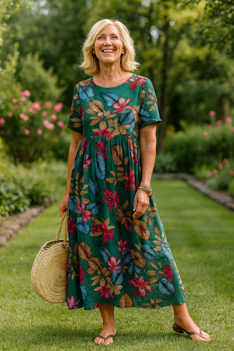 Masie | Robe Maxi Florale Aérée