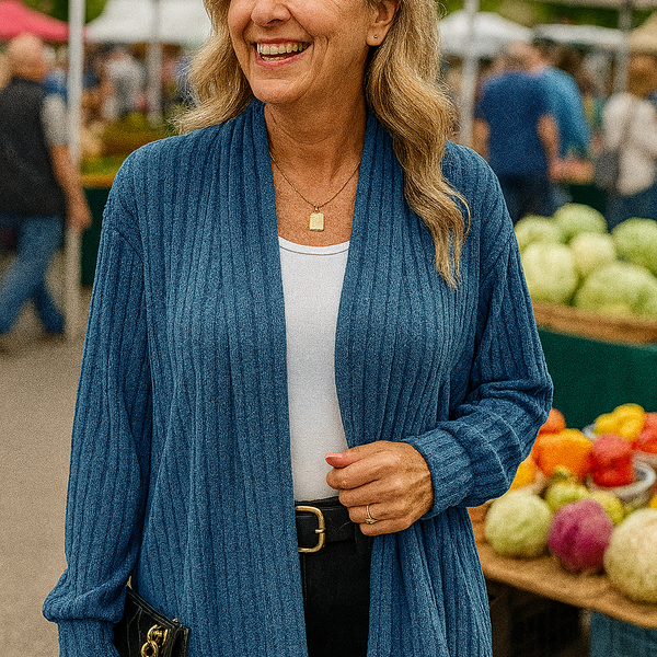 Calina | Lightweight Knit Cardigan – Confidence in motion