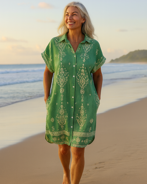 Seabreeze | Boho Dress ( Cotton-Linen )