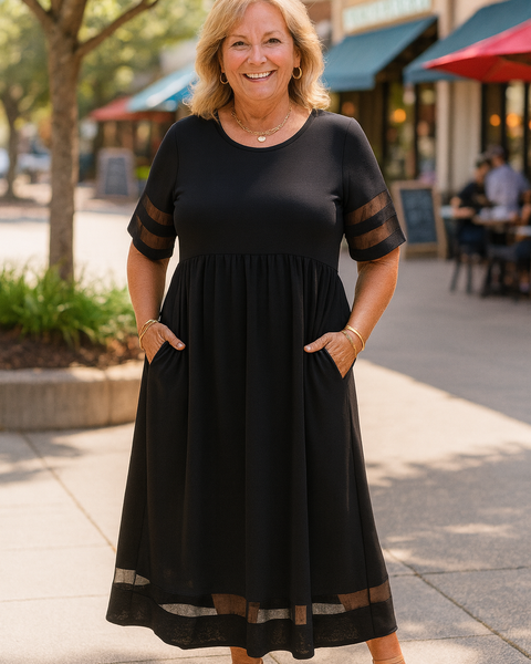 Alurea | Elegant Maxi Dress – Timeless Comfort, Effortless Confidence