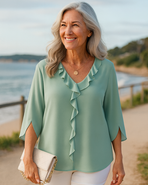 Florise | Everyday Elegance Blouse – Soft, Breathable & Flattering