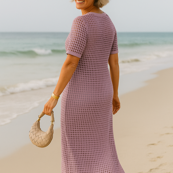 Celestia |  Two-Piece Boat Neck Dress