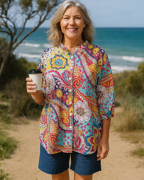 Sabine | Comfort Blouse – Colour With Class