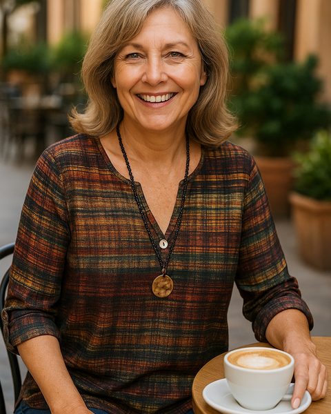 Delyse | Relaxed Elegance Blouse – Flows Beautifully, Flatters Effortlessly