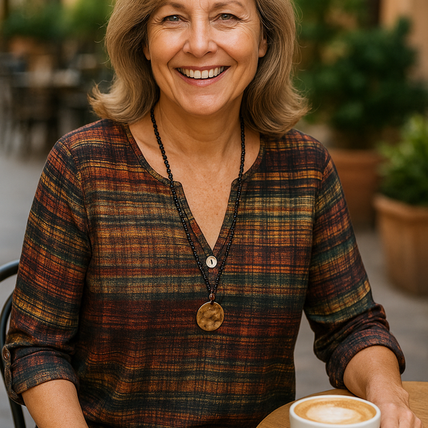Delyse | Relaxed Elegance Blouse – Flows Beautifully, Flatters Effortlessly
