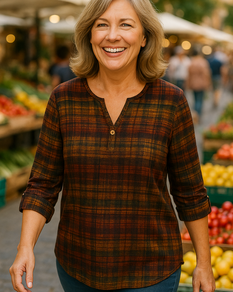Delyse | Relaxed Elegance Blouse – Flows Beautifully, Flatters Effortlessly