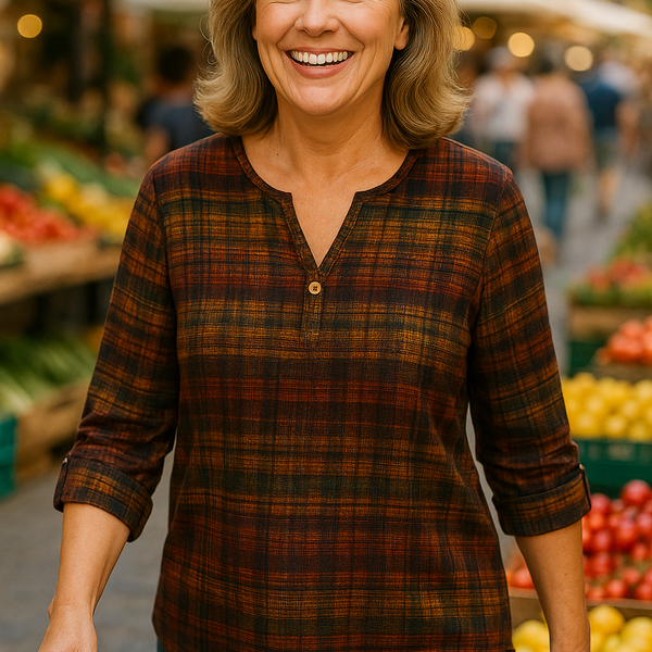 Delyse | Relaxed Elegance Blouse – Flows Beautifully, Flatters Effortlessly