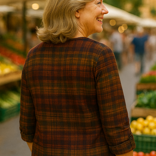 Delyse | Relaxed Elegance Blouse – Flows Beautifully, Flatters Effortlessly